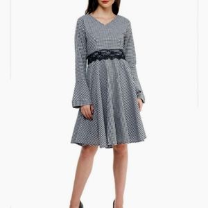 Checked Dress